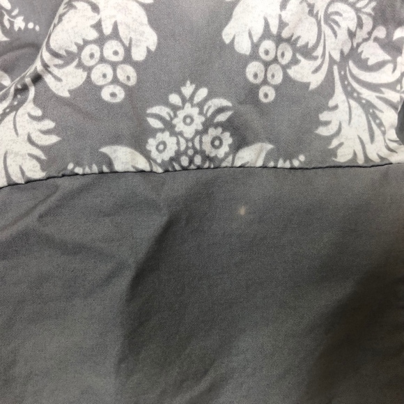 Ann Taylor LOFT A-line Strapless Damask Print Dres - Picture 3 of 6